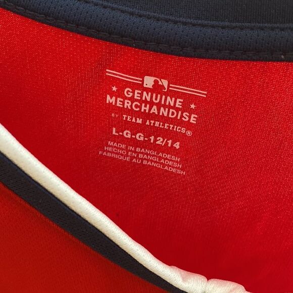 Boys Boston Red Sox shirt size L new - Picture 8 of 10